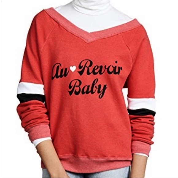 WILDFOX ‘Au Revoir Baby’ Sweatshirt Fleece Small - Picture 16 of 16